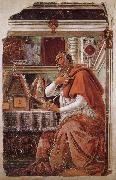 Sandro Botticelli St. Augustine Sweden oil painting artist
